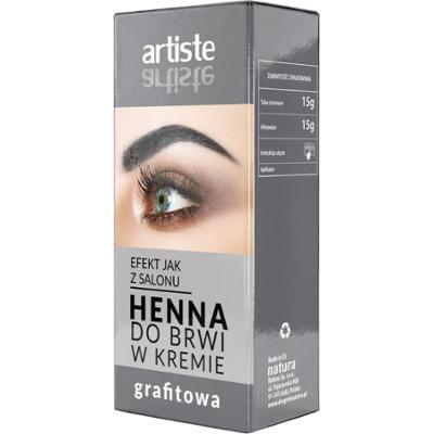 Artiste Grafitowa henna do brwi w kremie 30 g
