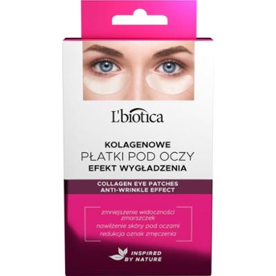 L'biotica kolagenowe płatki pod oczy redukujące zmarszczki 3 pary