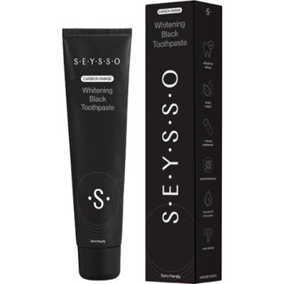 Seysso Color Black wybielająca pasta do zębów z węglem aktywnym 75 ml