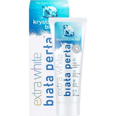 Biała Perła Krystaliczna Biel wybielająca pasta do zębów 75 ml