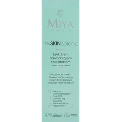 Miya MySkinIsotonic Lekki krem nawadniający z elektrolitami 40 ml