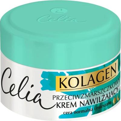 Celia Kolagen krem przeciwzmarszczkowy nawilżający z algami 50 ml