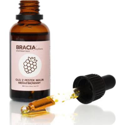 Bracia Mydlarze Nierafinowany olej z pestek malin 30 ml