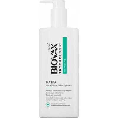 Biovax Trychologic maska do włosów i skóry głowy wypadanie, 200 ml