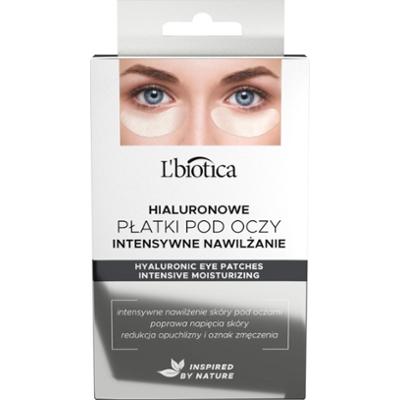 L'biotica hialuronowe płatki pod oczy intensywnie nawilżające 3 pary