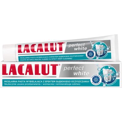 LACALUT Perfect White wybielająca pasta do zębów 75 ml