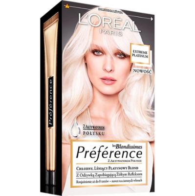 L'Oréal Paris les Blondissimes Préférence Farba do włosów Extreme Platinum