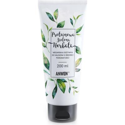 ANWEN Proteinowa Zielona Herbata odżywka do włosów o średniej porowatości 200 ml
