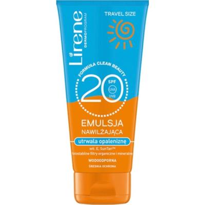 Lirene emulsja SPF20 nawilżająca utrwalająca opaleniznę SUN Travel Size 90 ml