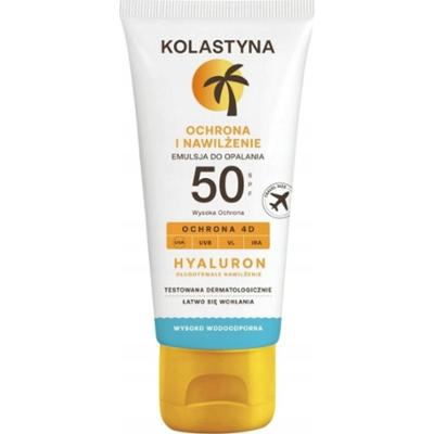 Kolastyna Ochrona i Nawilżenie SPF 50 emulsja do opalania 80 ml