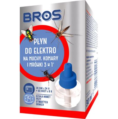 Bros płyn do elektro na muchy, komary i mrówki 30 ml