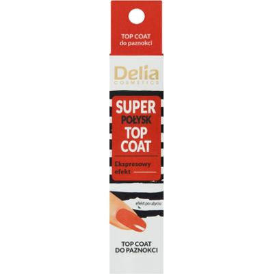 Delia Cosmetics Top Coat do paznokci 11 ml