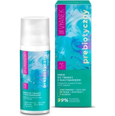 Vianek Prebiotyczny krem do twarzy z niacynamidem 50ml