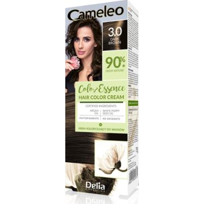 Cameleo Color Essence krem do koloryzacji włosów henna ziołowa 3.0 Ciemny Brąz 75 g
