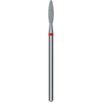 Staleks EXPERT średnica 2,3 mm / część robocza 10 mm frez diamentowy płomyk czerwony 1 sztuka