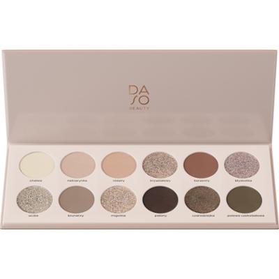 Daso Beauty paleta cieni do powiek "Naturalnie Rozświetlona"