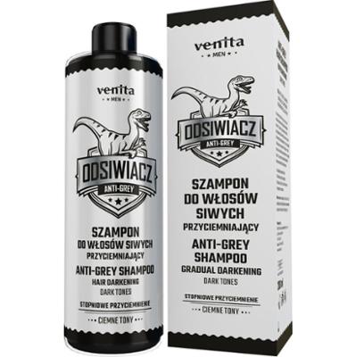 VENITA Men szampon odsiwiacz ciemne tony 200ml