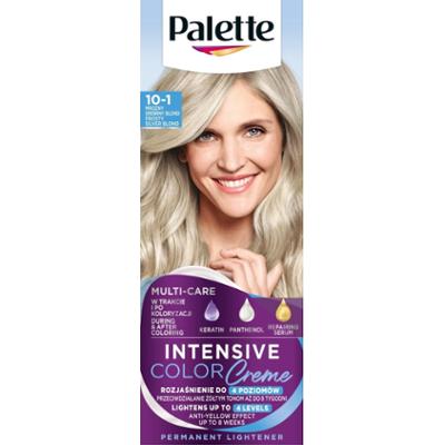 Palette Intensive Color Creme Farba do włosów w kremie rozjaśniacz 10-1 (C10) mroźny srebrny blond