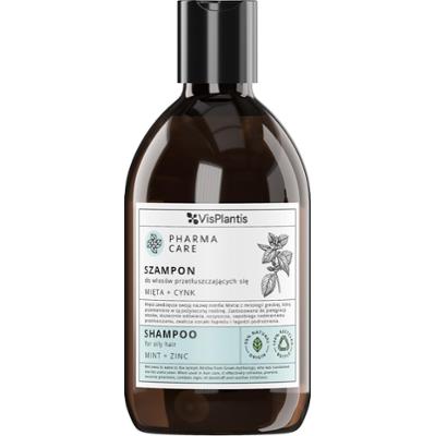 Pharma Care Szampon do włosów przetłuszczających się, mięta + cynk 500ml
