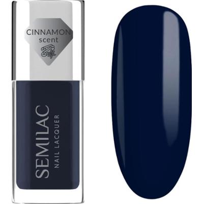 Semilac 113 Lakier Klasyczny Nail Lacquer Blue Ink 9 ml