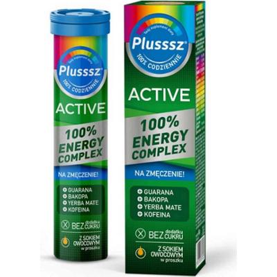 Plusssz Active 100% Energy Complex tabletki musujące 20 sztuk
