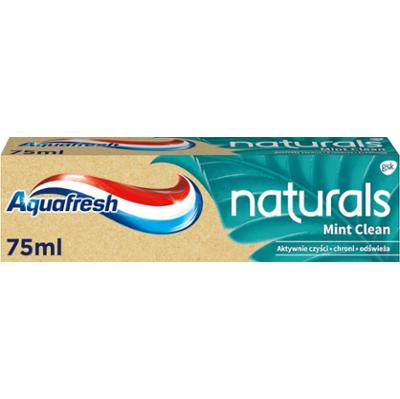 Aquafresh Naturals Mint Clean Pasta do zębów z fluorkiem 75 ml