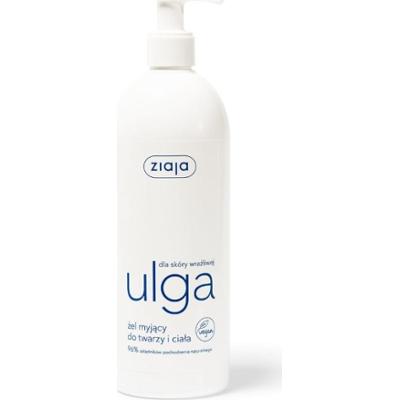 Ziaja Ulga Żel myjący do twarzy i ciała skóra wrażliwa 400 ml