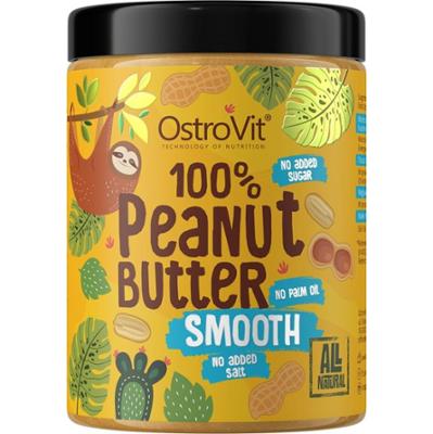 OstroVit 100% Peanut Butter Smooth masło orzechowe 1000 g