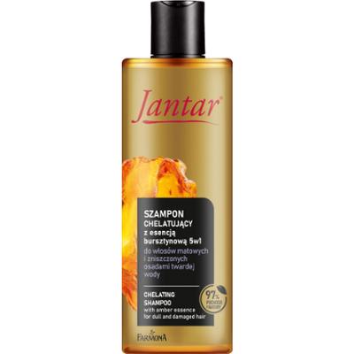 Jantar Szampon Chelatujący z esencją bursztynową 5w1 300 ml