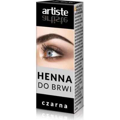 ARTISTE HENNA DO BRWI CZARNA 2 + 2 g