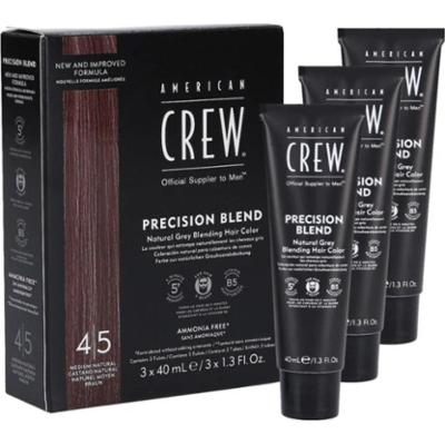 American Crew Precision Blend Medium Natural (4-5) 3X40ml