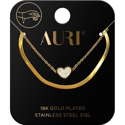 Auri Bransoletka Podwojna Zmijka