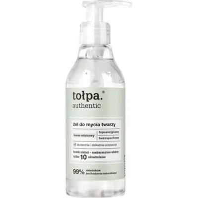 TOŁPA AUTHENTIC Hipoalergiczny żel do mycia twarzy, kwas mlekowy, 195 ml