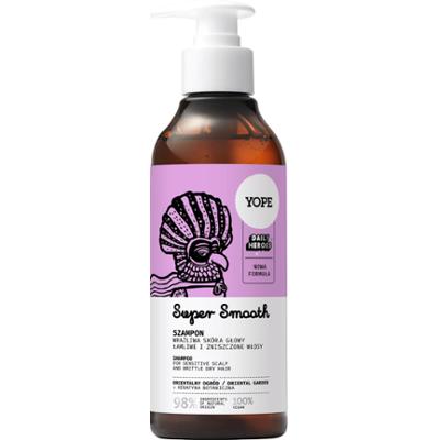 Yope naturalny szampon do włosów Super Smooth  - orientalny ogród 300 ml