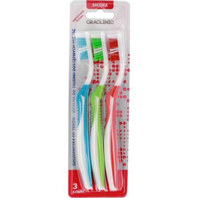 Oraclinic Szczoteczka Do Zębów 3Szt