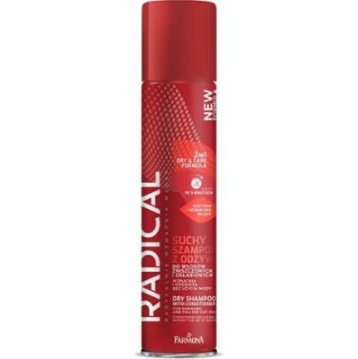 Radical 2 W 1 Dry& Care Suchy Szampon z Odżywką do włosów 180ml