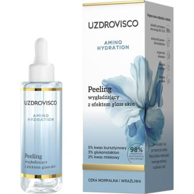Uzdrovisco Amino Hydration peeling wygładzający z efektem glass skin 30 ml