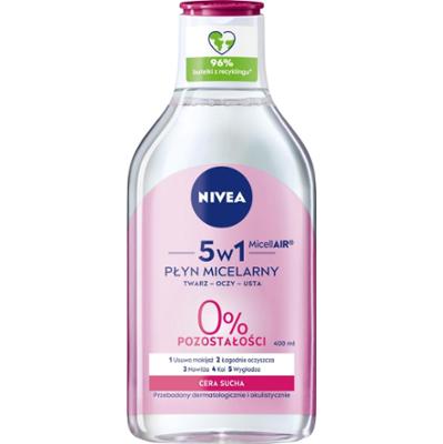 Nivea MicellAIR 5w1 Płyn micelarny do cery suchej 400 ml