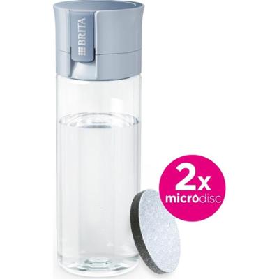 Brita butelka Vital pastelowy błękit + 2 wkłady filtrujące MicroDisc 1 sztuka