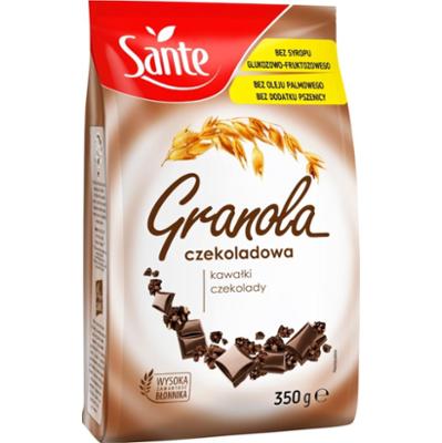 Sante granola czekoladowa 350g