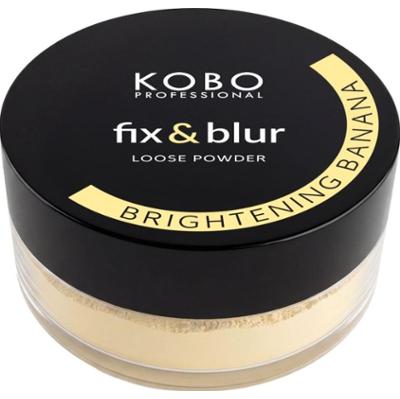 Kobo Fix&Blur Loose Powder Brightening Banana 01 puder sypki 10 g