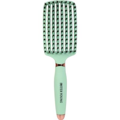 Sister Young Ovia Fresh Mint szczotka do włosów z włosiem dzika 1 szt.