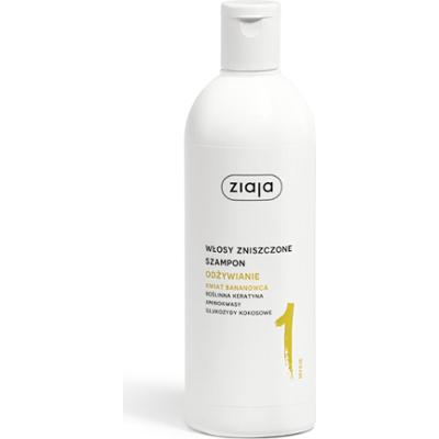 Ziaja Kwiat Bananowca szampon włosy zniszczone 400 ml