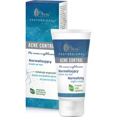 ACNE CONTROL AVA NORMALIZUJACY krem na noc 50ML