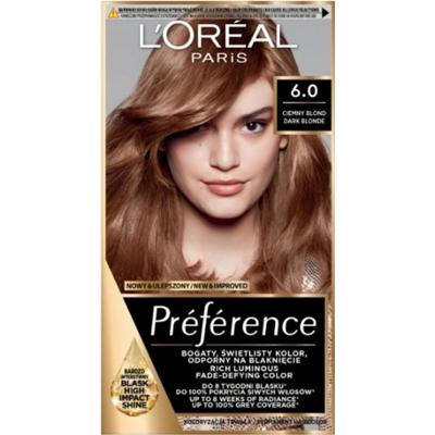 L'Oreal Preference 6 Ciemny Blond farba do włosów 1 szt.