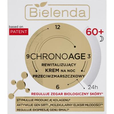 Bielenda Chrono Age 60+ Rewitalizujący krem na noc przeciwzmarszczkowy 50 ml