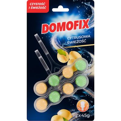 Domofix kostka do WC Cytrusowa Świeżość 2x45 g