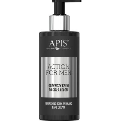 Apis Action For Men odżywczy krem do ciała i dłoni 300 ml