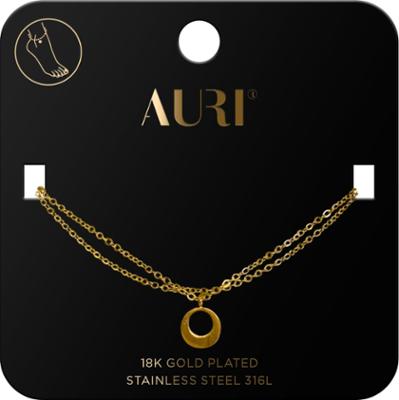 Auri Bransolet.n/Noge Podwoj.linka/Kolo