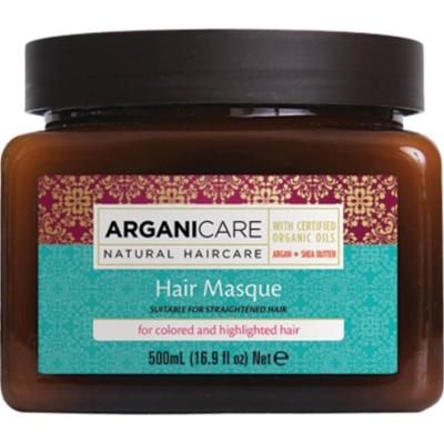 Arganicare Shea Butter maska do farbowanych i rozjaśnionych włosów 500 ml